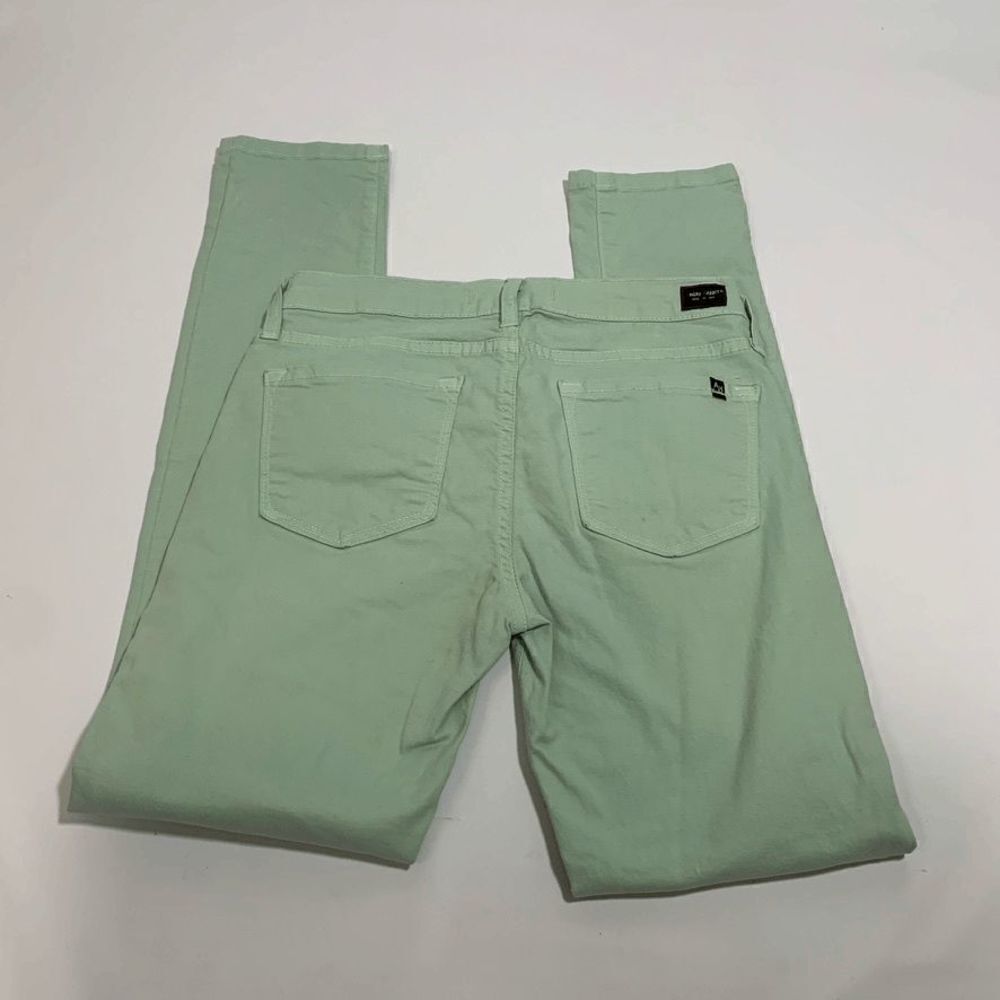 Angry Rabbit Skinny Green Denim Jean - Picture 4 of 8